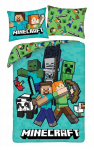 Laste Minecraft voodipesukomplekt 140x200 cm, mikrofiiber