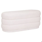 Atmosphera Moodne valge kunstnahast pink jalgadega