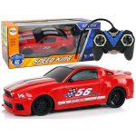 R/C Sports Car 1:24 Racing Red Tinted Windows