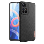 Dux Ducis Fino case cover covered with nylon material Poco M4 Pro 5G black (Black)