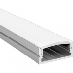Anodeeritud alumiiniumprofiil 1-2 rida LED-ribadele HB-30X10
