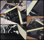 Vaip Black-Gold 12, 160x220 cm