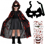 Laste vamp&uuml;&uuml;ri Dracula kost&uuml;&uuml;m Moerstar 110 cm, 110 cm
