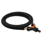 Kastmisr&otilde;ngas klappidega Bradas AQUA DROP, 1/2 &ndash; 3 m