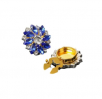 Dekoratiivsed prossid pluusidele, Sinised, 2 tk