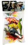 10 tk. dinosauruste kujukesed