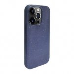 iLike iPhone 14 Pro MaxSilicone plastikust &uuml;mbris Eko Tr&uuml;kk Disain Sinine