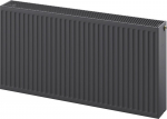 Radiaator Mexen CC33, 400 x 2400 mm, 4053 W, &uuml;hendus alt keskelt, antratsiit