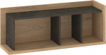 Meblocross Box-04 seinariiul, pruun/hall