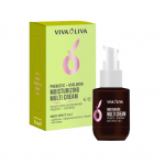 VIVA OLIVA Probiootikumid + H&uuml;aluroonhape niisutav multifunktsionaalne n&auml;okreem SPF 15, 75 ml