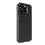Evelatus militaar-tasemel p&otilde;rutuskindel silikoon&uuml;mbris iPhone 15 Pro jaoks, L&auml;bipaistev