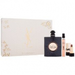 Yves Saint Laurent Black Opium kinkekomplekt EDP 90 ml + 10 ml + huulepulk 1,3 g