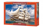 Pusle Puzzle Castorland Tall Ship Leaving Harbour, 500 tk