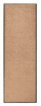 Hanse Home Wash and Clean uksematt 60x180 &ndash; pruun, pestav mustusep&uuml;&uuml;dja matt