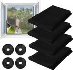 Saijian Akende s&auml;&auml;sev&otilde;rk, 4 tk, 1,5 &times; 2 m, must