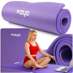 Spordimatt jooga ja fitnessi jaoks, paks XL, lilla, Sporto kilimėlis jogai ir fitnesui storas XL, violetinis