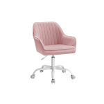 Kontoritool 62x62x93,5cm., roosa/valge