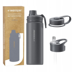 Wessper B3 THERMOSTEEL terasest termospudel kolm suupilli 500ml