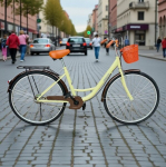 Naiste linnajalgratas LKS 26" kreemjas