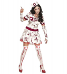 "ZOMBIE NURSE" (kleit, s&otilde;rmedeta kindad, peakate)