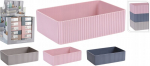 Plastikust kosmeetika korraldaja 21 x 14 x 6 cm, 21x14x6 cm