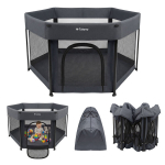 Tulano Cozy 30 graphite laste m&auml;nguaedik, 120x120 cm &ndash; turvaline m&auml;nguala