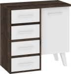 Nordis NOR-04 kummut 2D4S &ndash; klassikaline stiil, nutikas panipaik