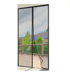 Wzlxcxxy magnetiline s&auml;&auml;sev&otilde;rk uksele 80 &times; 240 cm, must