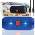 LIVMAN TG-117 juhtmevabaks kasutamiseks FM-raadio funktsiooniga, mitmete taasesitusv&otilde;imaluste ja k&auml;ed-vabad k&otilde;nede vastuv&otilde;tmise &uuml;hendusega, 5W*2, 1200mAh
