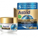 &Ouml;&ouml;kreem Astrid Hyaluronic Gold kortsude vastu, pinguldav, 50 ml