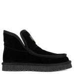 KEDDO Naiste poolsaapad, mustad, saapad