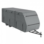 Matkaauto kate 383.9x106.3x108.3 cm veekindel Oxford-kangas