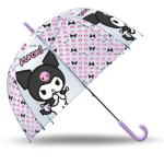 Hello Kitty Kuromi l&auml;bipaistev vihmavari lastele