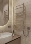 ELNA Ladder 8 Elektriline k&auml;ter&auml;tikuivati 109 W 805x480 mm kroom