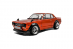 Diecast mudel Solido S1813003 Nissan Skyline (C10) Hakosuka Orange Metallic 1970 1/18