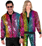 "PEOLINE MOEBOMBER" (vikerkaare-, looma- ja leopardimustrite ja litritega bomber)