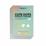 Akneplaastrid Breakout+Aid Cute Dots 48 tk. Sisaldab salits&uuml;&uuml;lhapet rasuerituse kontrollimiseks.