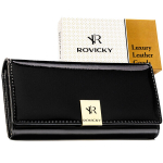 Suur rahakott naistele Rovicky, must