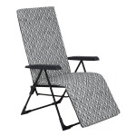 Kokkupandav aiatool Barletta Plus Black Edition hallist pol&uuml;estrist, reguleeritav, jalatoega