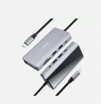 Eokex 11-in-1 Usb-c jaotur: 4k Hdmi, Vga, Sd, Lan, Pd