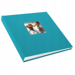 Goldbuch Bella Vista album, t&uuml;rkiissinine, 60 valget lehek&uuml;lge