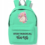 Pehme "stay Magical" seljakott - stiilne ja mahukas kooli jaoks