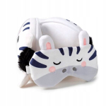 Relaxeazzz Zebras reisipadi silmamaskiga