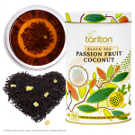 Tseiloni must lehttee Passion fruit Coconut &ndash; Marakuja (Granadill) Kookos, Tarlton, 100g