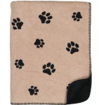 CAW&Ouml; pleed We love dogs Wohndecke Paws, 150x200 cm