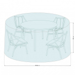 Aiam&ouml;&ouml;bli kate Mirpol E&EPD100 &uuml;marale lauale, s&uuml;nteetiline, hall