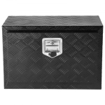 Alumiiniumist veokikasti alumine panipaik, 61.2x31x36 cm, must, hoiukast