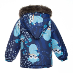 Huppa Laste talvejope VIRGO, navy pattern