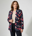 Hansmark naiste jakk 76083*01, must/roosa 4741653384227