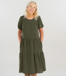 Hansmark naiste kleit Pearl 76173*01, khaki 4741653393229